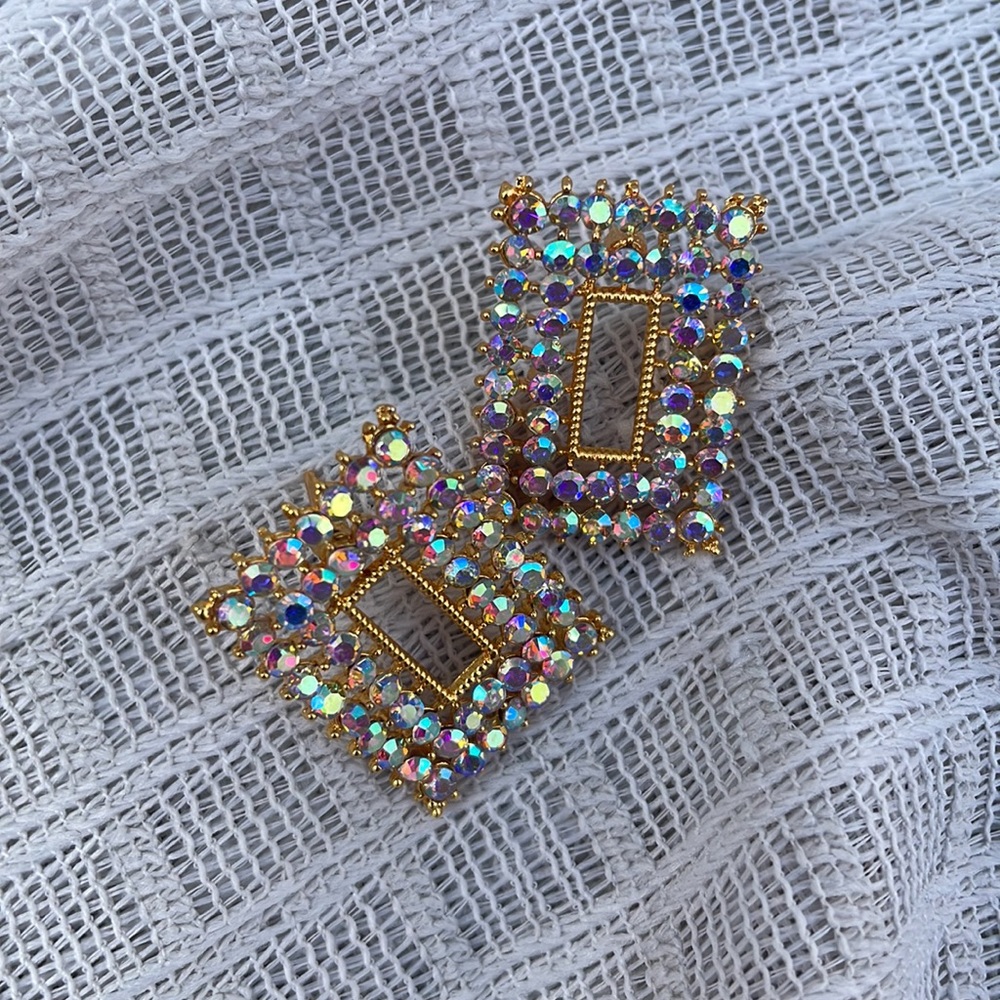 Rectangle-shaped earrings | NWT - Picture 4 of 8